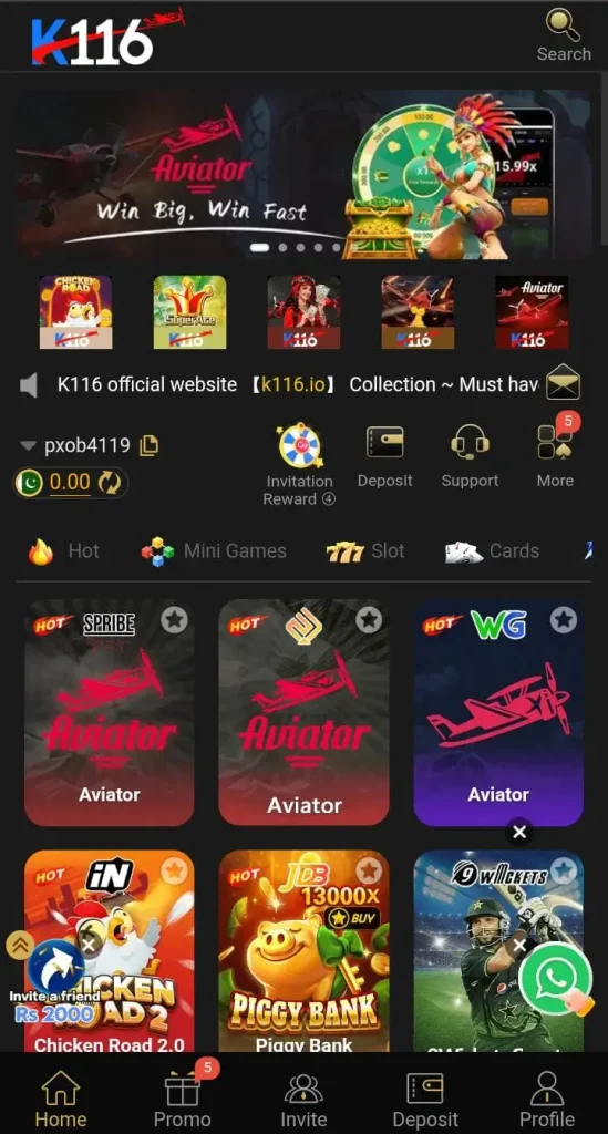 K116 Game